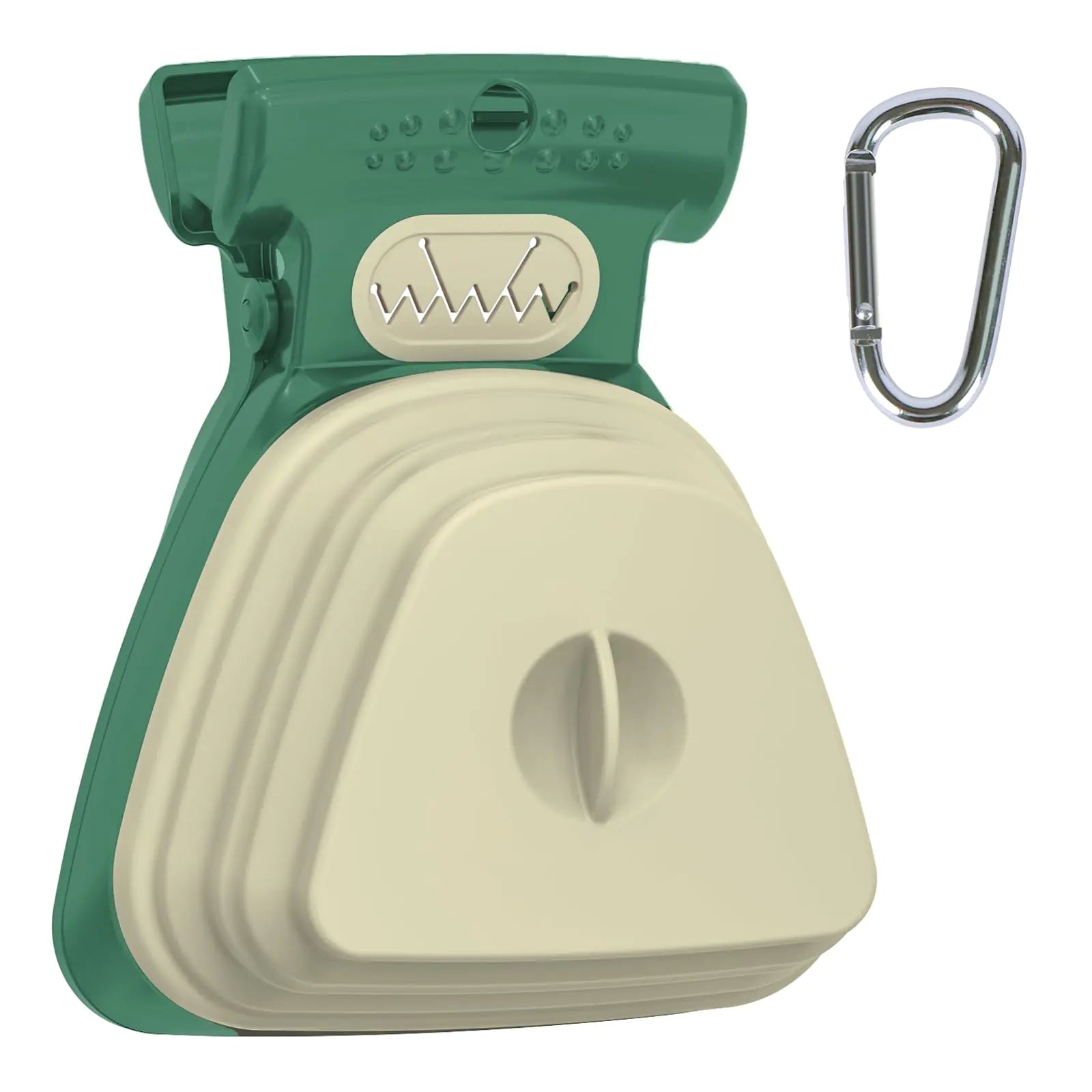 SUPERDESIGN Portable and Versatile Pet Poop Scooper Ideal for Walking Traveling and Camping with Small and Large with CLeash Clip and Garbage Bag Bin Dogs Poop Scooper Large
