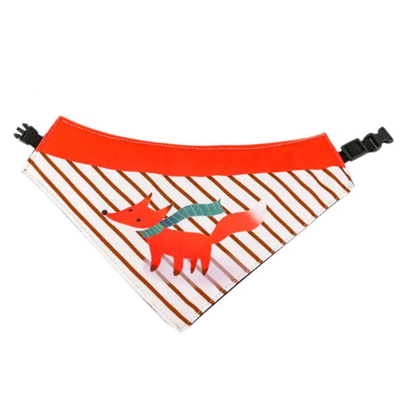 Thick Waterproof Triangle Scarf Towel for Dogs