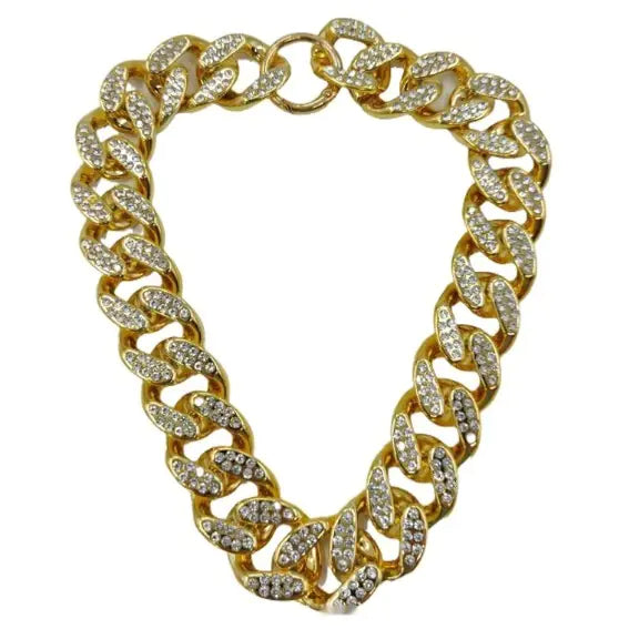 Rhinestone Dog Necklace