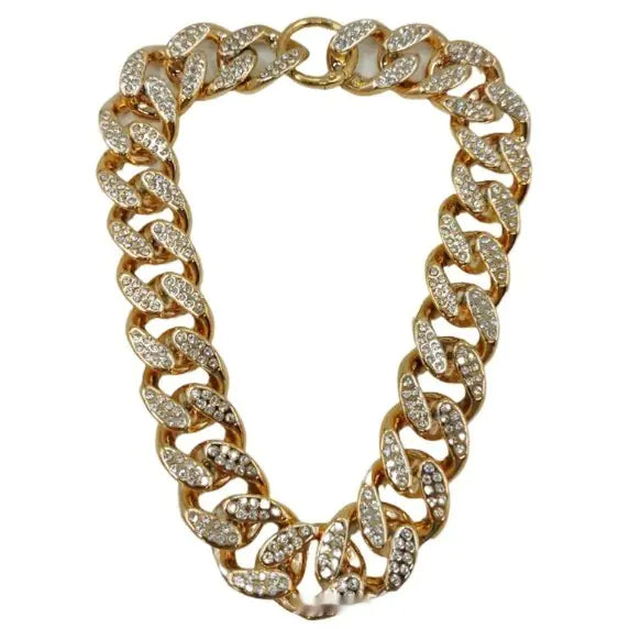 Rhinestone Dog Necklace