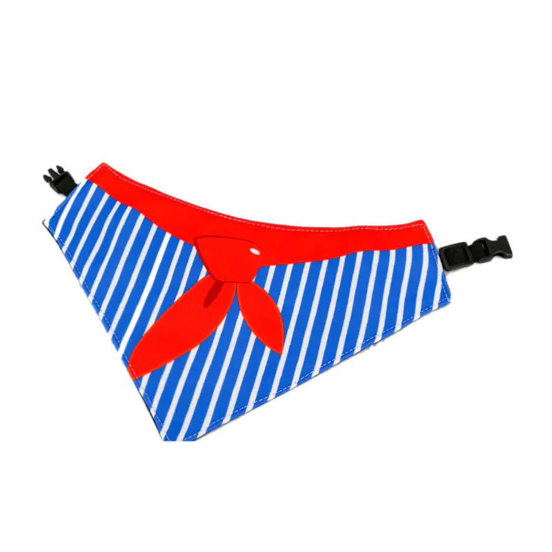 Thick Waterproof Triangle Scarf Towel for Dogs