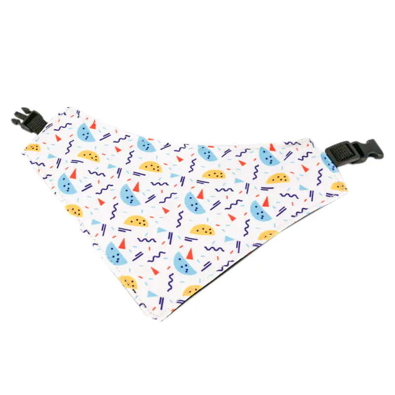 Thick Waterproof Triangle Scarf Towel for Dogs