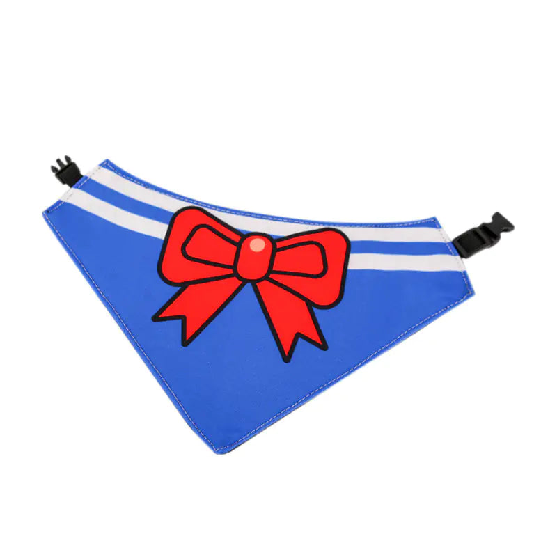 Thick Waterproof Triangle Scarf Towel for Dogs